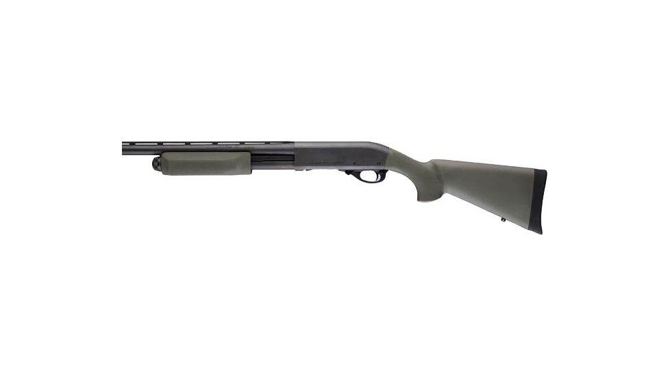 Hogue Remington 870 20 GA. OverMold Shotgun Stock kit w/ forend, OD Green, 08217
