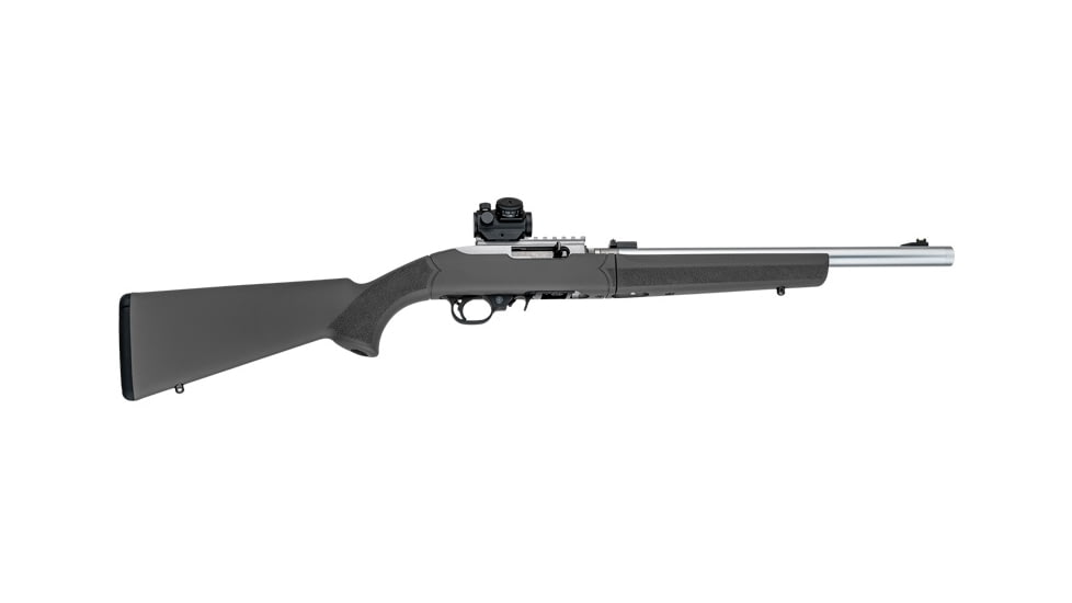 Hogue Ruger 10-22 Takedown Rubber Overmolded Stock w/ .920in Diameter Barrel Channel, Slate Grey, 21252