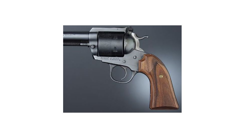 Hogue Ruger Bisley Pau Ferro Cowboy Panels, Checkered 89361