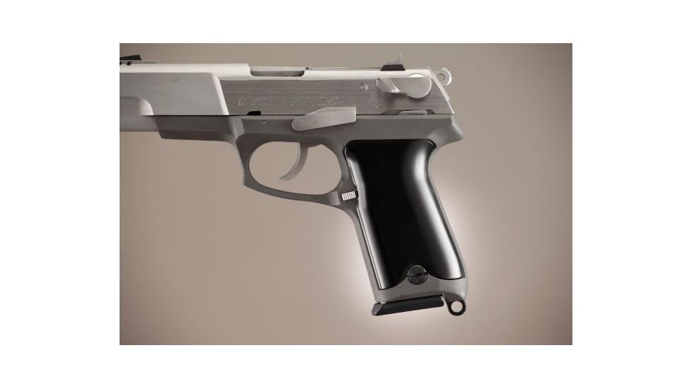 Hogue Ruger P85 - P91 Aluminum - Brushed Gloss Black Anodized 85166