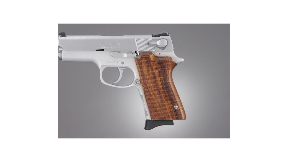 Hogue S&amp;W 3913 series Coco Bolo Checkered 13811