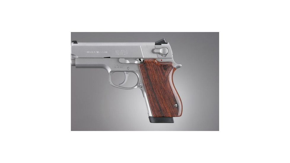 Hogue S&amp;W 4516 series Coco Bolo Ck Checkered 16811