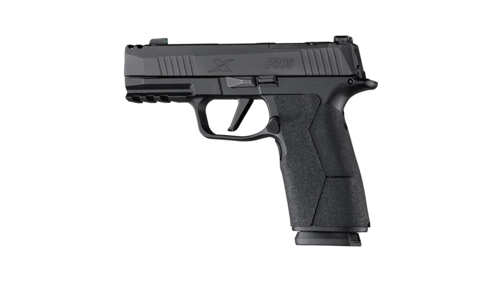 Hogue SIG P365XMACRO RUBR ADH GRIP GRAIN BLK, 18760