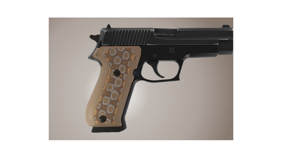 Hogue SIG Sauer P220 American G-10 - G-Mascus Tan 20167-TAN