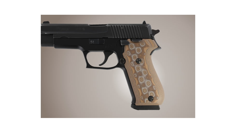 Hogue SIG Sauer P220 American G-10 - G-Mascus Tan 20167-TAN