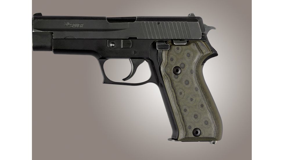 Hogue SIG Sauer P220 European G-10 - G-Mascus OD Green Camo 21168