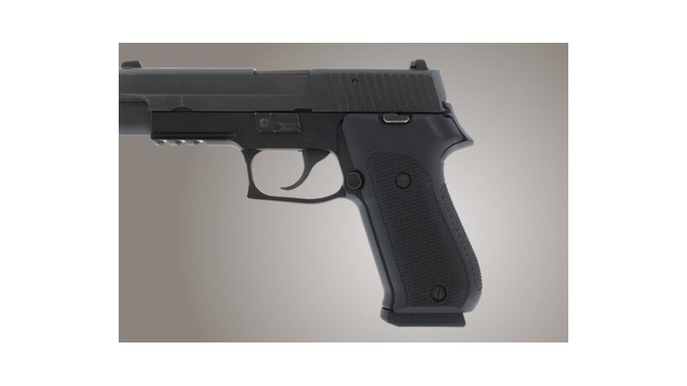 Hogue Sig Sauer P220 Handgun Grip Dak American Checkered G 10 Black 20159 1h Gu 20159