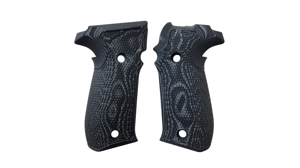 Hogue SIG Sauer P226 Contour Classic Grip, Inverse Checkered, G10 GMascus, Black, 20759