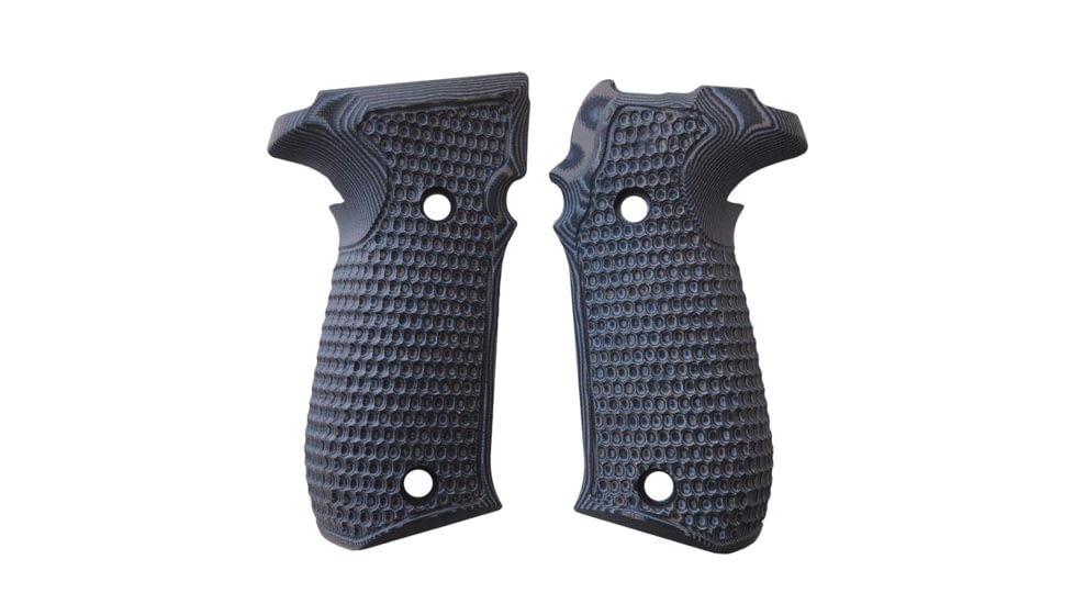 Hogue SIG Sauer P226 Contour Classic Grip, Piranha, G10 GMascus, Black/Grey, 20127