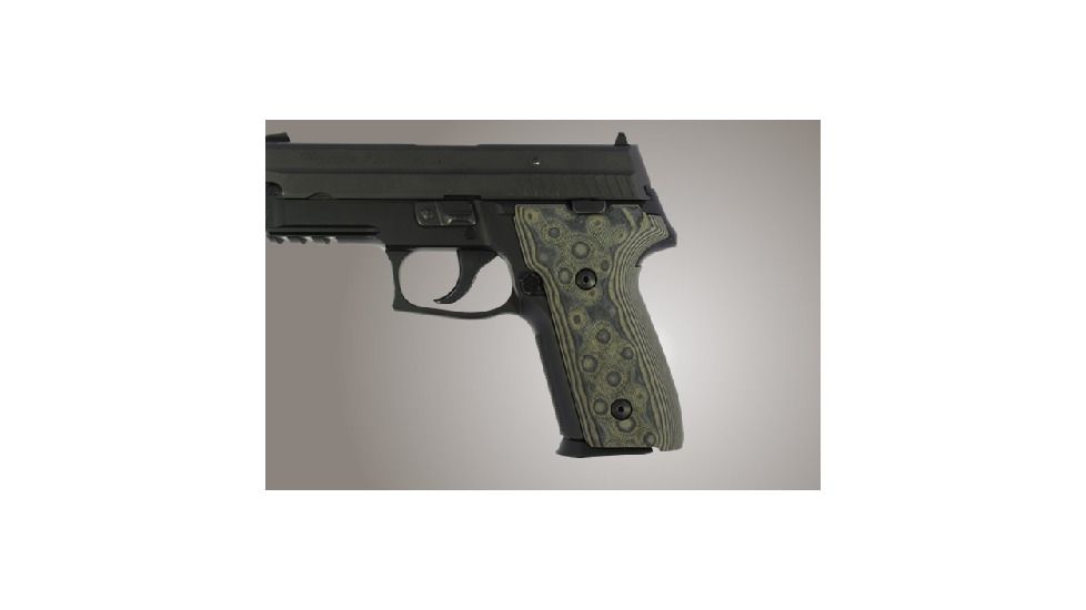 Hogue SIG Sauer P228 - P229 DAK G-10 - OD Green Camo 28148
