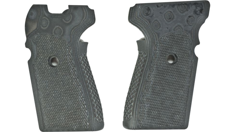 Hogue SIG Sauer P239 Checkered G-10, G-Mascus Black/Gray 31177-BLKGRY