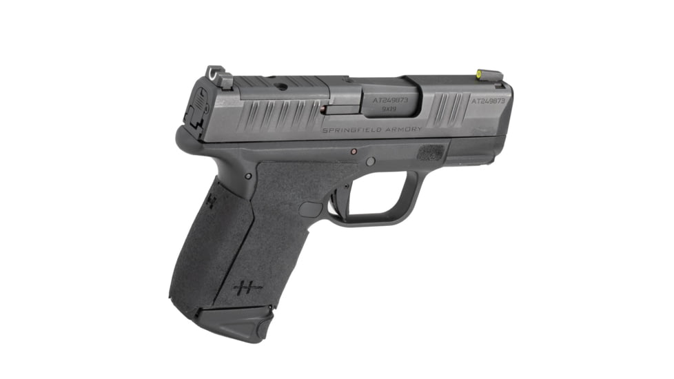 Hogue Springfield Hellcat Wrap Rub Gt Black - 18350