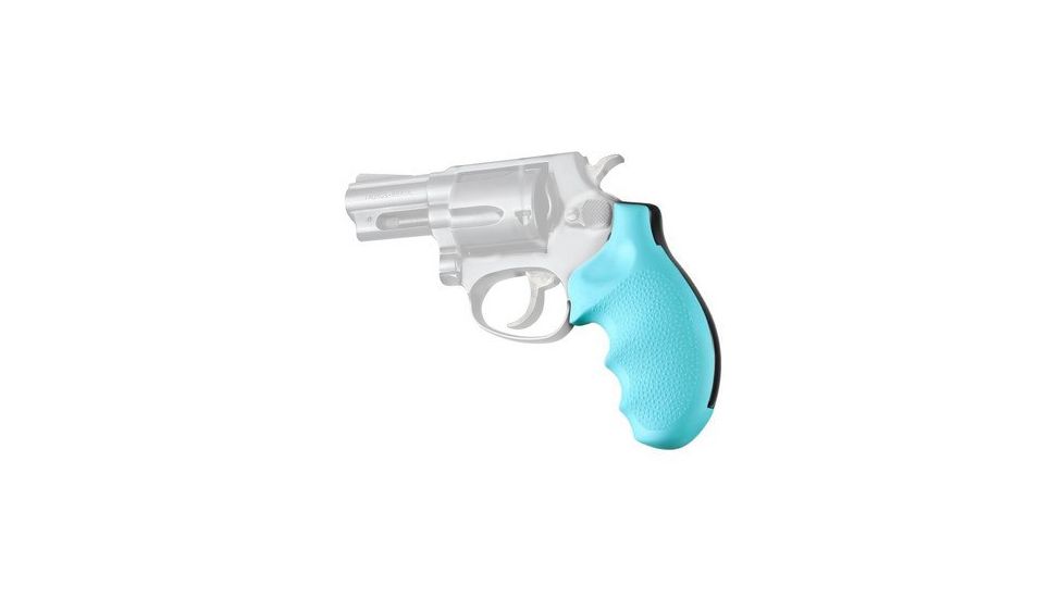 Hogue Taurus 85 Rubber Monogrip Aqua, Aqua, 67004