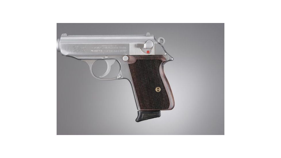 Hogue Walther PPK Rosewood Checkered 02911