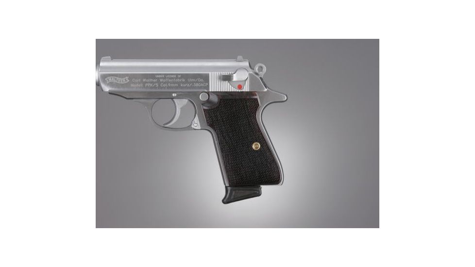 Hogue Walther PPK/S and PP Rosewood Checkered 04911