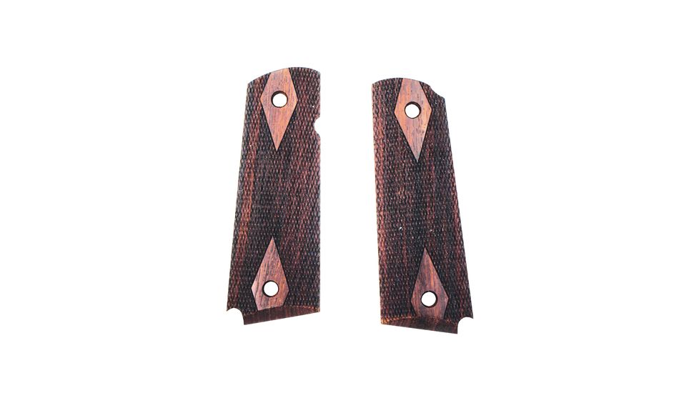 Hogue Wood Grip Panel Colt Government 1911 Reproduction Models Rosewood 45911
