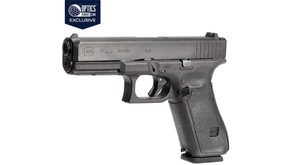 Hogue Wrapter Adhesive Grip For Glock 17, 17MOS, 34MOS, 45, 45MOS, 19X, Small Frame Full Size Generation 5 Small Backstrap, Rubber Black, 17170