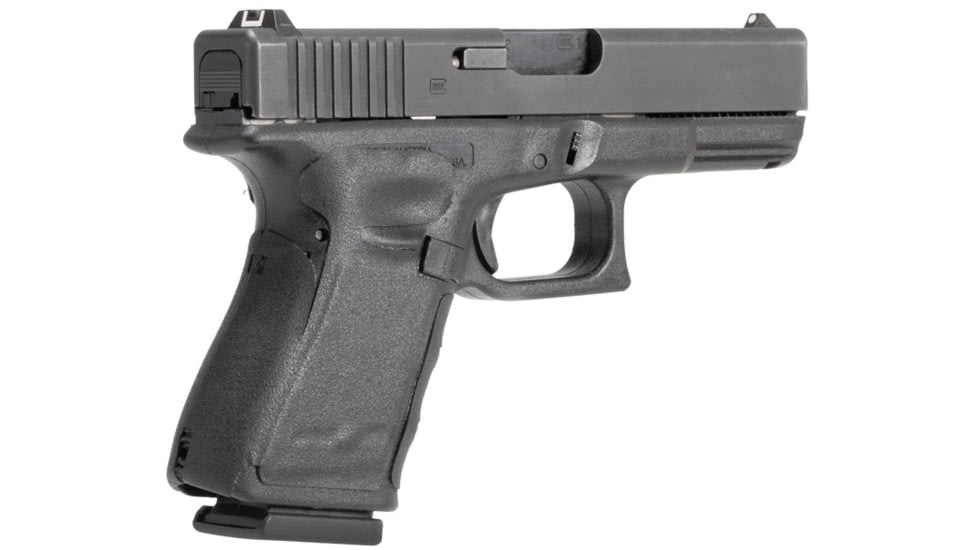 Hogue Wrapter Adhesive Grip For Glock 19, 19MOS, 23, 32, Small Frame Compact Generation 4 Small Backstrap, Rubber Black, 17240