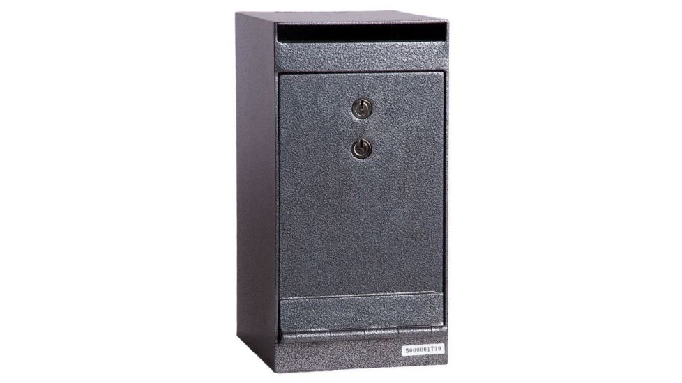 Hollon Safe Hollon HDS-01K Under Counter Drop Safe, Gray, Small HDS-01K