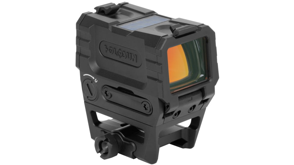 Holosun AEMS PRO X2 1x 1.1x0.87in Reflex Red Dot Sight, Gold 2 MOA Dot Reticle, Black, AEMS-PRO-X2-GD
