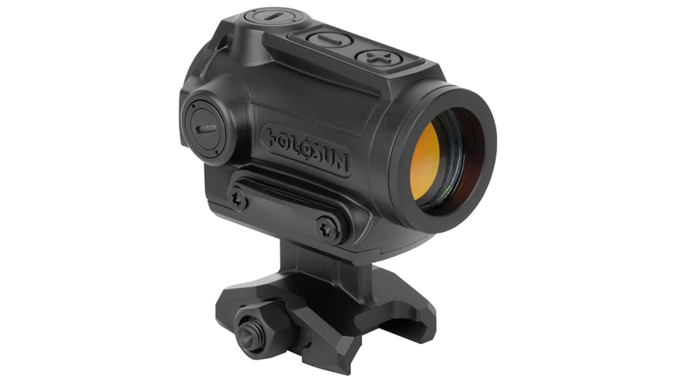 Holosun ARO Advanced Rifle Optic 1x22mm Reflex Red Dot Sight, Gold 2MOA Dot Reticle, Black, ARO-GD2