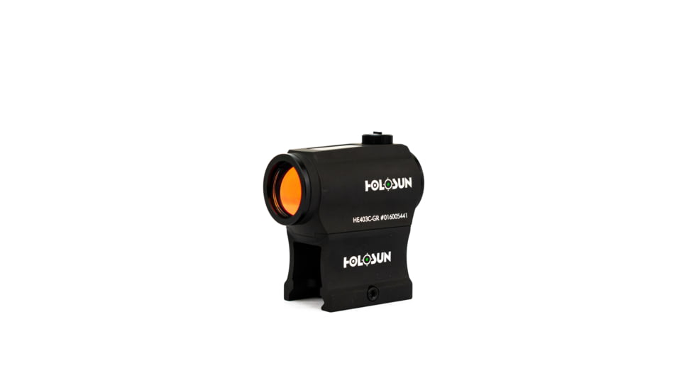 Holosun Elite 2 MOA Dot Night Vision Compatible Solar/Battery Green Dot Sight, Black, HE403C-GR Elite