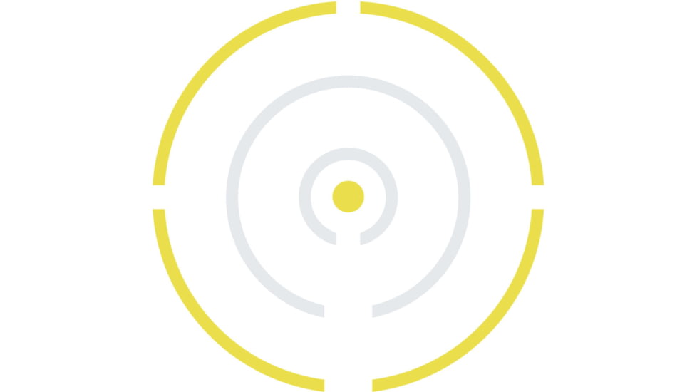 Holosun HS507COMP-GD 1x 1.1x0.87 in Reflex Red Dot Sight