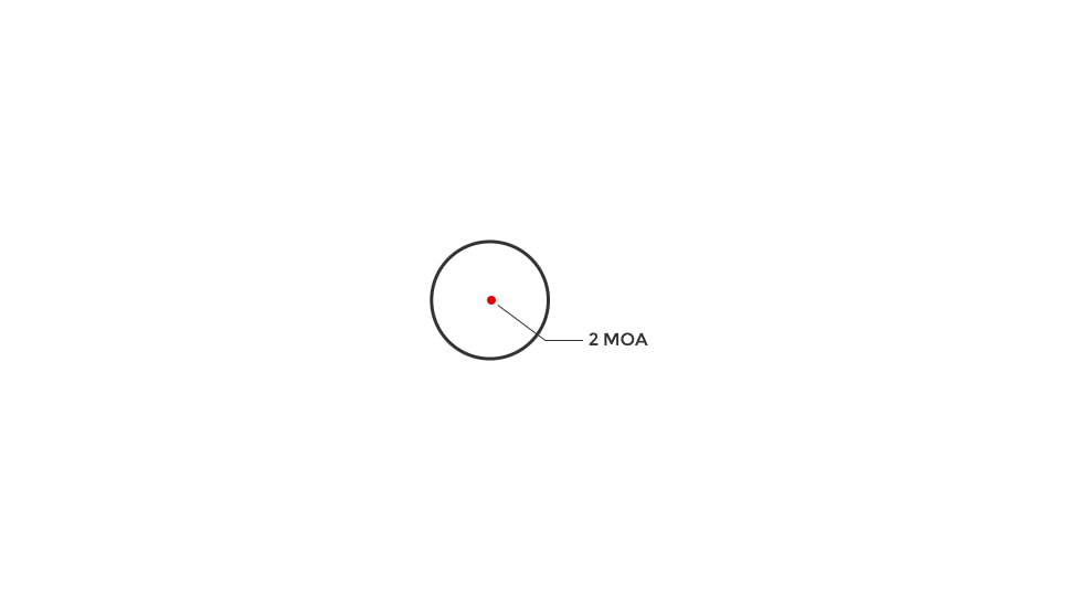 Holosun HS407C X2 Reticle Image