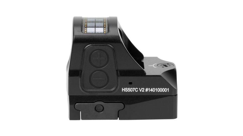 Holosun HS507C-V2 Red Dot Sight, 2 MOA Dot, Black, HS507C-V2