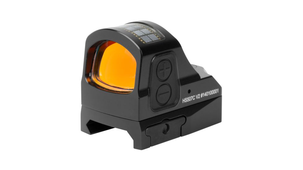 Holosun HS507C-V2 Red Dot Sight, 2 MOA Dot, Black, HS507C-V2