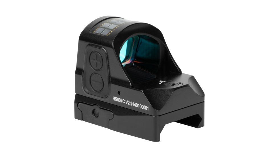 Holosun HS507C-V2 Red Dot Sight, 2 MOA Dot, Black, HS507C-V2