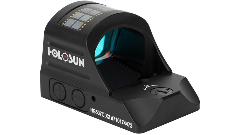 Holosun HS507C-X2 Red Dot Sight, 1x, 2 MOA Dot &amp; 32MOA Circle, Black, HS507C-X2