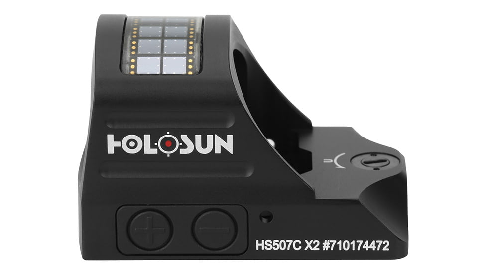 Holosun HS507C-X2 Red Dot Sight, 1x, 2 MOA Dot &amp; 32MOA Circle, Black, HS507C-X2