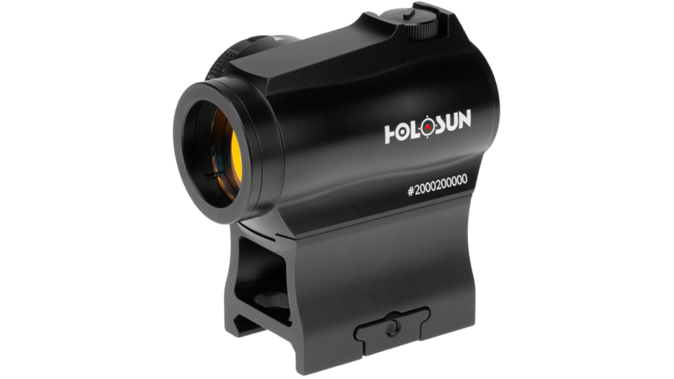 Holosun Micro Red Dot Sight, 2 MOA &amp; 65MOA Ring Reticle, MAO, Black, HE503R-GD