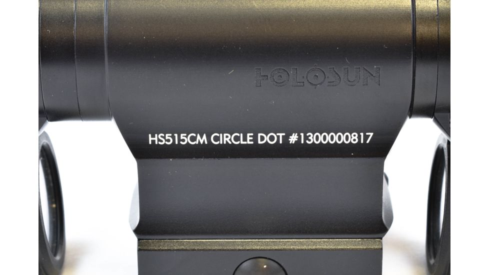 Holosun Military Grade Micro, Black, Small, HS515CM