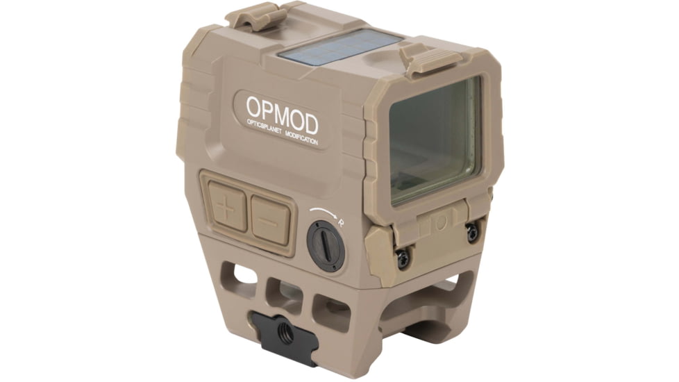 Holosun OPMOD AEMS Red Dot Sight, Green MRS, 2 MOA Dot, Flat Dark Earth, AEMS 221311