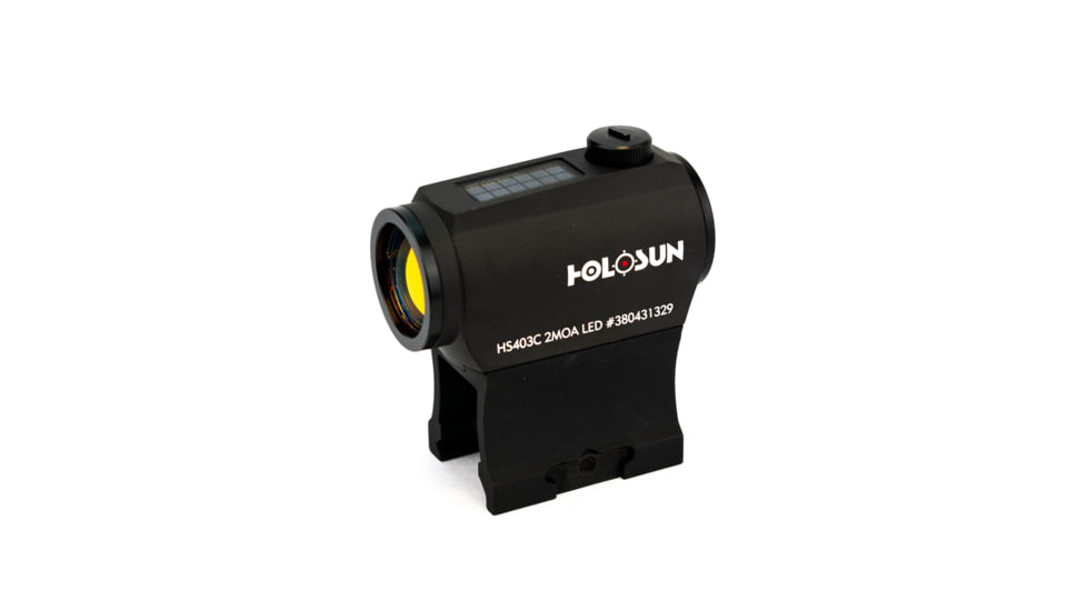 Open Box, Dealer Demo, Holosun Paralow Red Dot Sight, 2 MOA Dot Reticle, Black, HS403C
