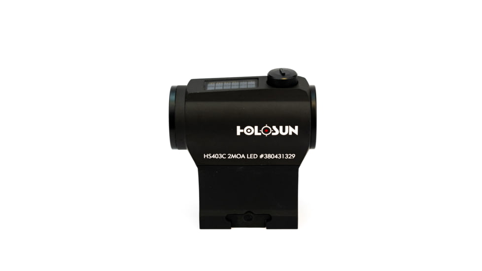 Open Box, Dealer Demo, Holosun Paralow Red Dot Sight, 2 MOA Dot Reticle, Black, HS403C