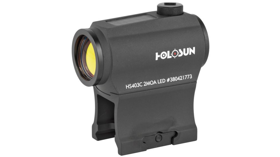 Open Box, Dealer Demo, Holosun Paralow Red Dot Sight, 2 MOA Dot Reticle, Black, HS403C