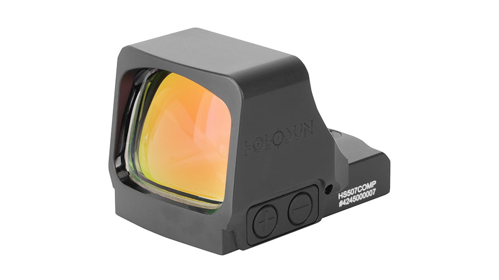 Holosun Ronin 507COMP 1x1.1 Reflex Green Dot Sight, Competition Reticle, Black, RONIN-HE507COMP-GR