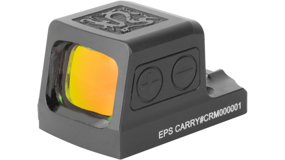 Holosun Ronin Carry Enclosed Pistol 1x Reflex Green Dot Sight, Multi Reticle, Black, RONIN-EPS-CARRY-GR-MRS