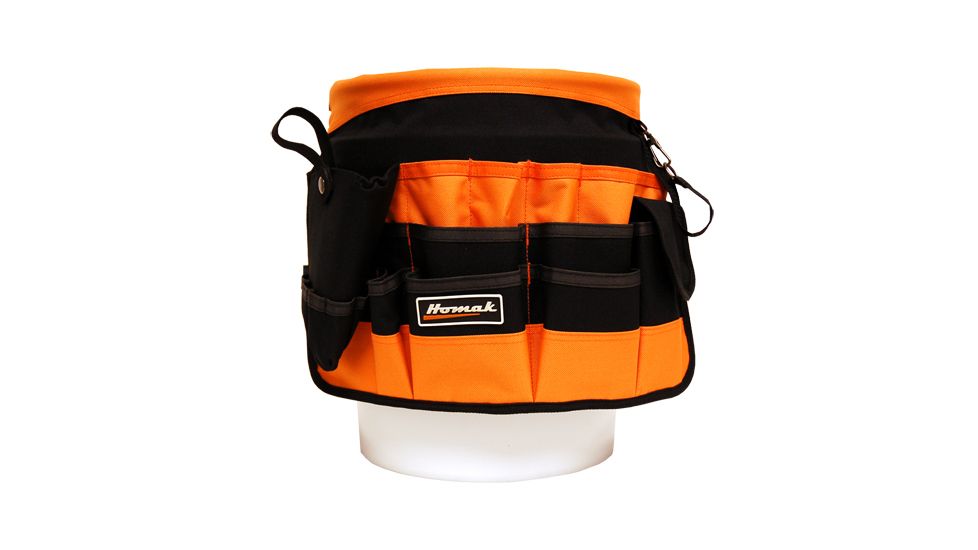 Homak 10in Bucket Bag w/ 38 Pockets TB00102038