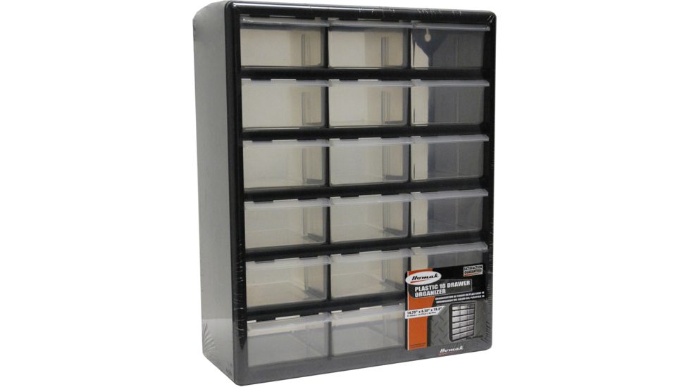 Homak 18 Drawer Parts Organizer HA01018001