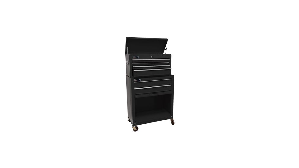 Homak 24in Homeowners Cabinet, Black BK07062400
