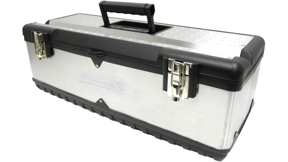 Homak 26in Stainless Steel Toolbox w/ Tray SS00125900