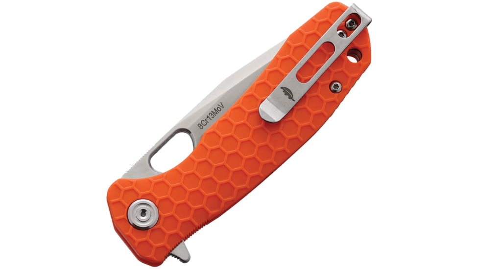Honey Badger Knives Medium Linerlock Tanto Orange