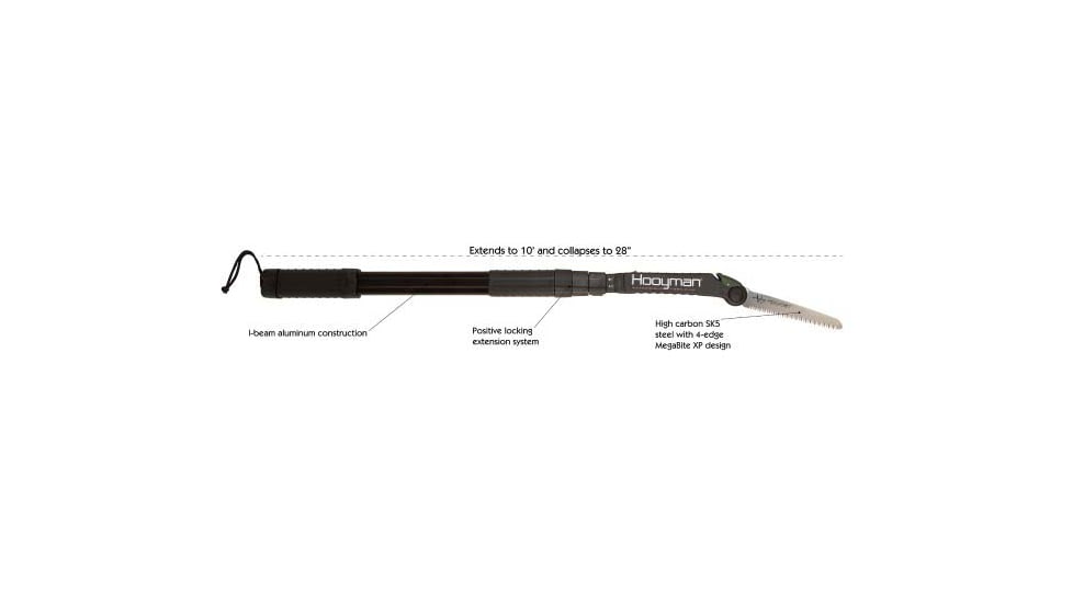 Hooyman 10 Foot Extendable Tree Saw, 655227