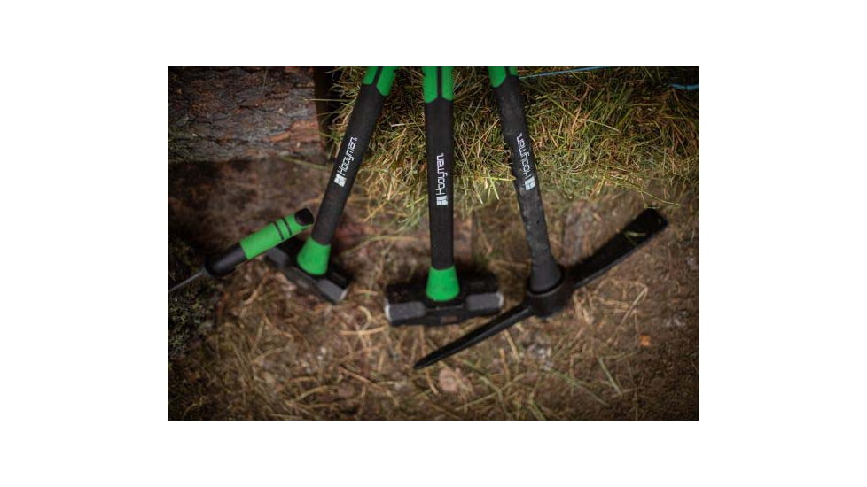 Hooyman Pick Mattock Axe, 36in, Black/Green, 1112249