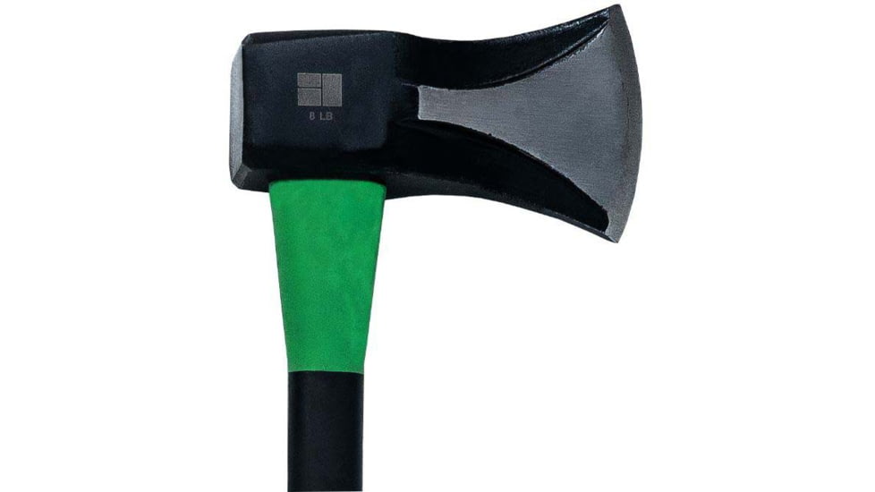 Hooyman Splitting Maul Axe, 8lbs, 36in, Black/Green, 1112248
