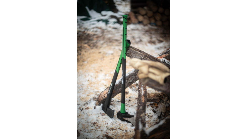Hooyman Splitting Maul Axe, 8lbs, 36in, Black/Green, 1112248